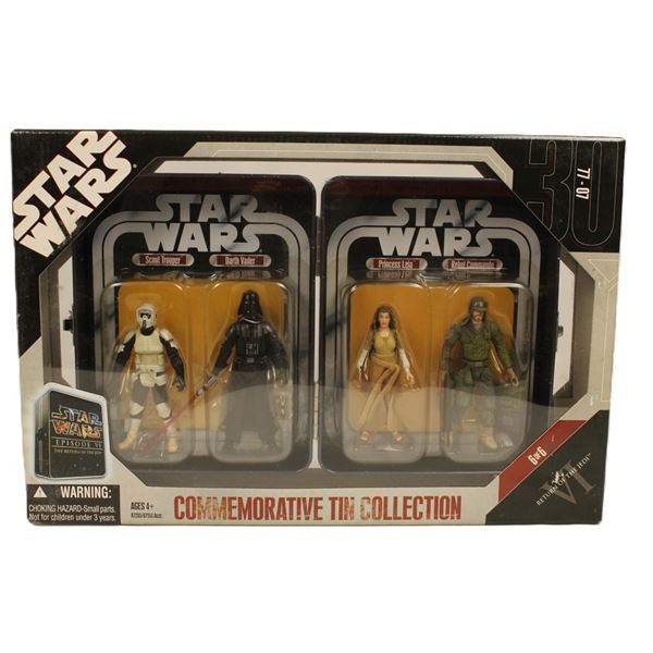 A Star Wars Commemorative Tin Collection Episode VI One Of Six.
