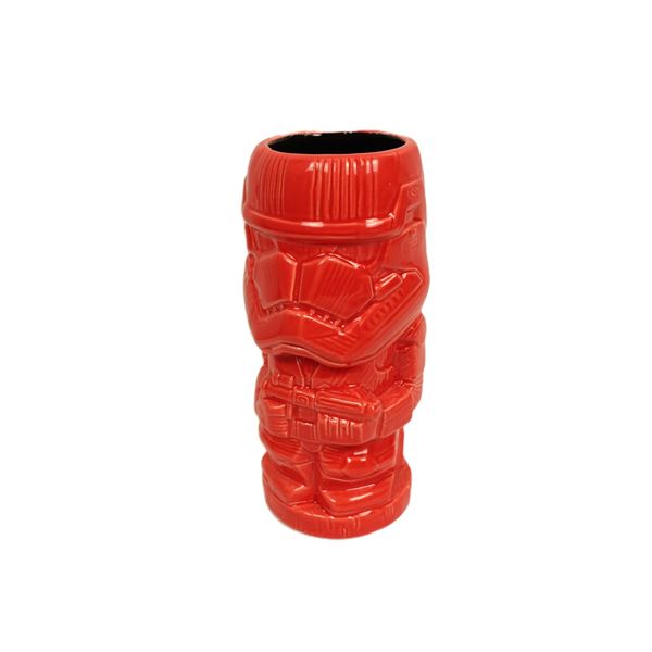 A Red Sith Trooper Geeki Tiki Mug.