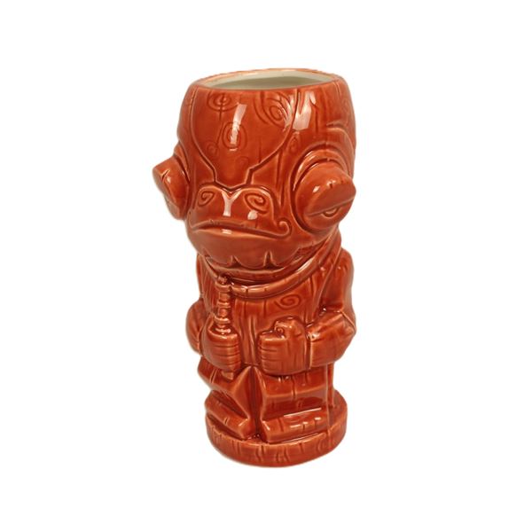 An Admiral Ackbar Geeki Tiki Mug.