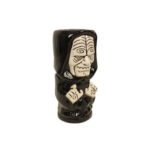 An Emperor Palpatine Geeki Tiki Mug.
