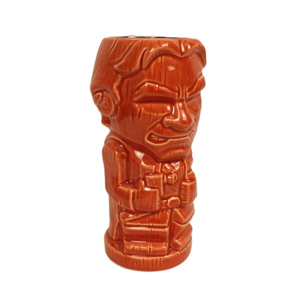 An Orange Han Solo Geeki Tiki Mug.