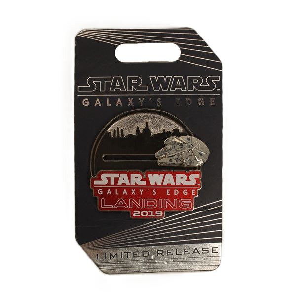 A Star Wars Galaxy's Edge Opening Pin.