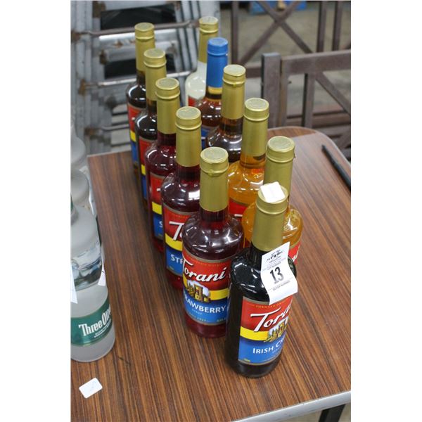 Asst. Syrups - 11