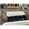 Image 2 : Cambro Insert Pans, Napkins Dispenser, Condiment Bin