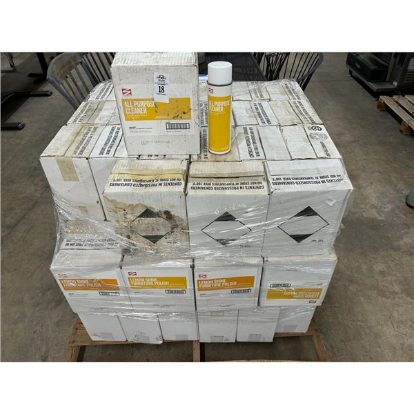 66-SS Cleaner, Lemon Shine Furniture Polish - Case of 6 - 66 X $