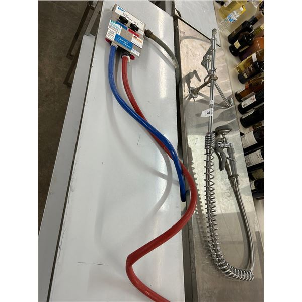 Flex Boom Sink Wand, Detergent Hose Rig