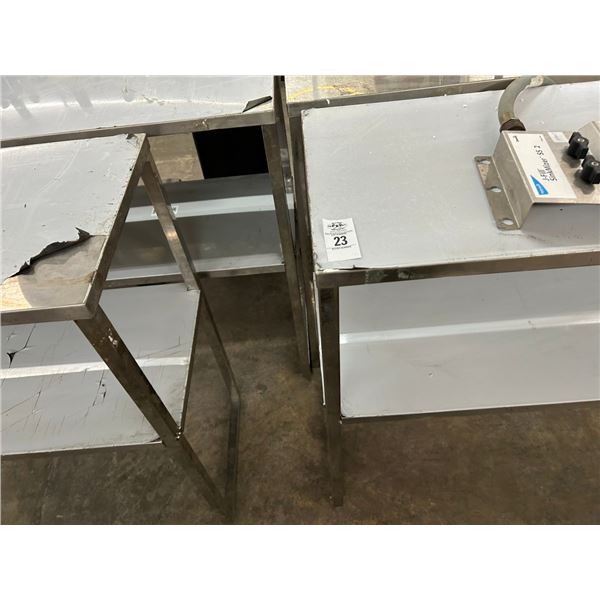 4-New SS Double Overshelf - 4 X $