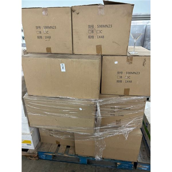 10-Martini Glasses - Case of 24 - 10 X $