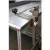 Image 3 : SS  5' Bullnose Rolling Table w/Can Opener