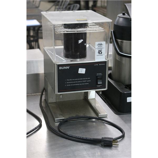 Bunn LPG Coffee Grinder