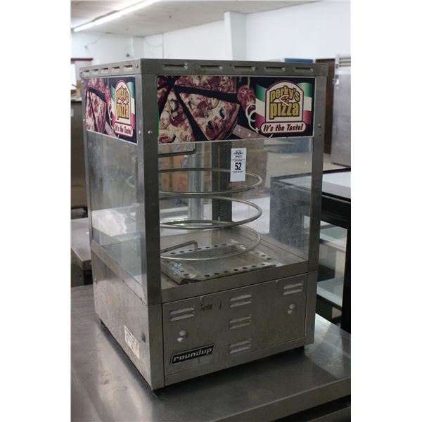 Roundup Heated Countertop Pizza Merchandiser