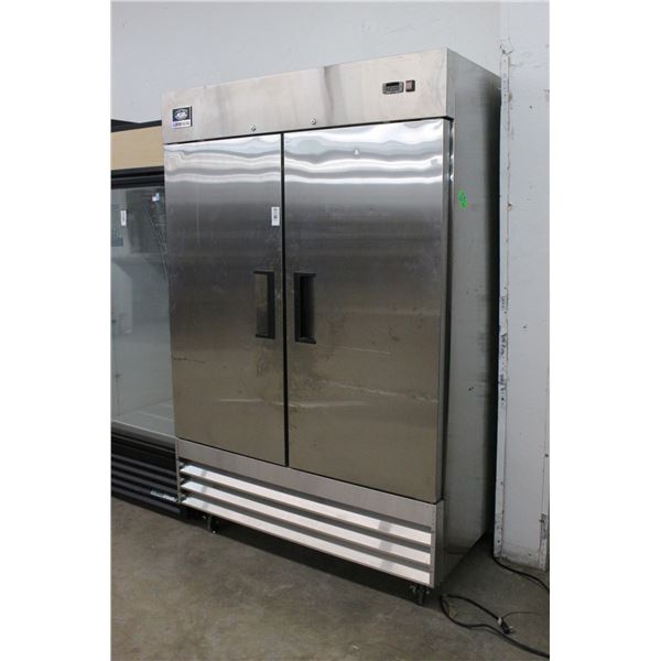 Nexell Commercial SS Rolling 2-Dr. Freezer ( -5 Degrees)