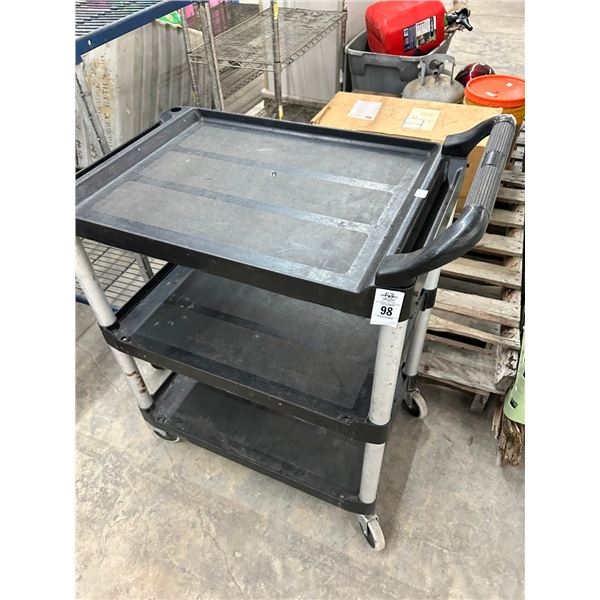 Rubbermaid 3 Tier Storage Cart