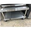 Image 1 : Rolling  2'  X  3'  Equip. Stand w/Undershelf