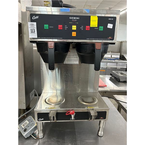 Curtis Gemini  GE12D  Coffee Brewer