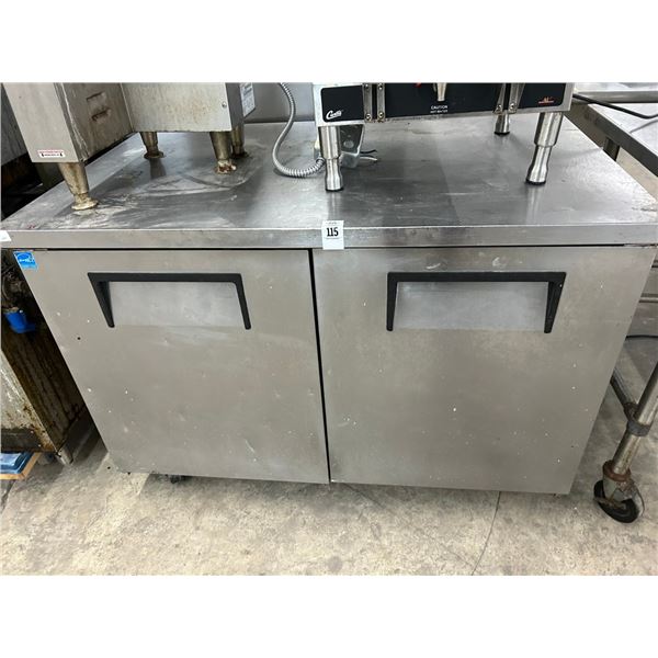 True TUC48  4' Rolling Ref. Worktop  (39 Degrees)