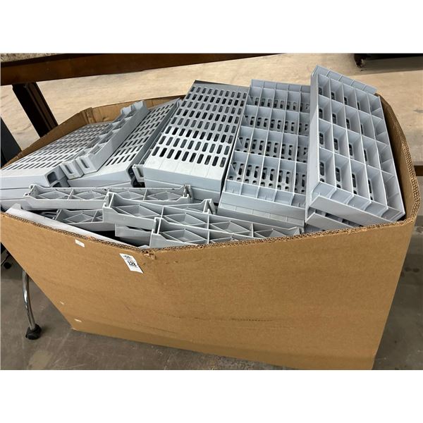 Plastic Storage Rack System - Needs Assembly