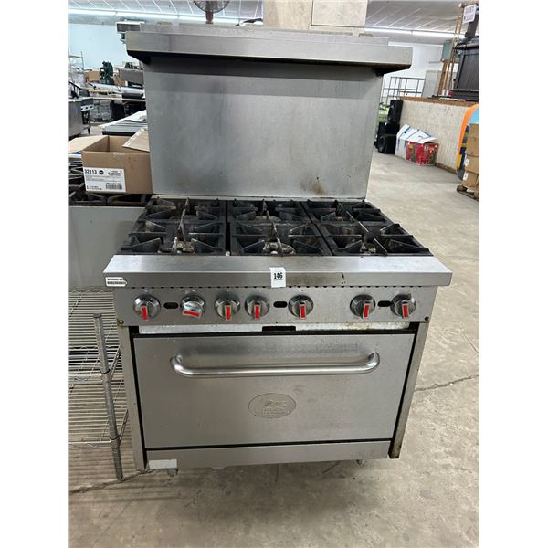 CPG  Gas 6 Burner Range/Oven