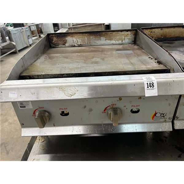 CPG  Gas  18"  X  18"  Flat Grill