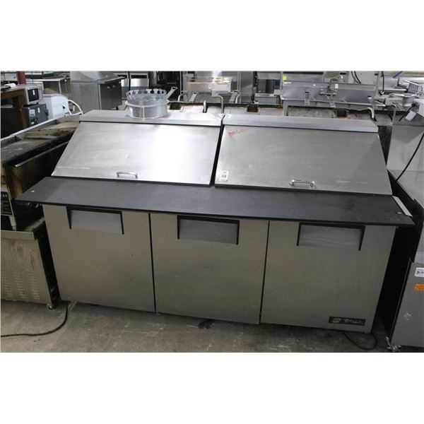 True  6'  3-Dr.  Ref. Rolling Sandwich Prep  (Did Not Get Cold)