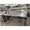 Image 1 : SS  6' Clean Line Dish Table w/Overshelf