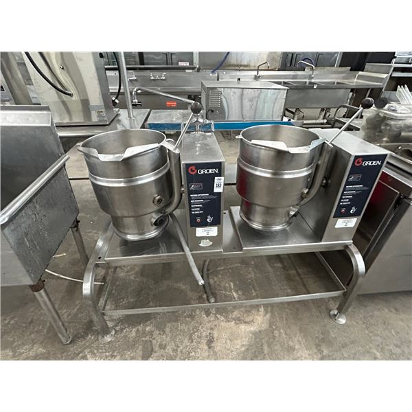 Groen TD3-20  Double Tilt Kettle Work Station