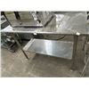 Image 1 : SS   4' Bullnose Table w/Undershelf/Lip