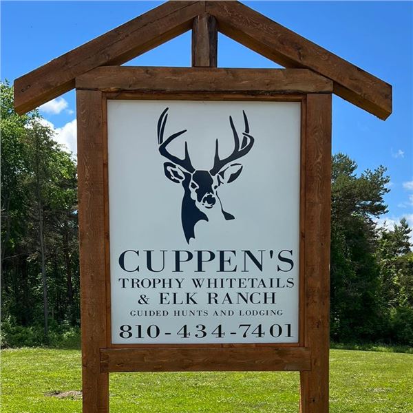 APR9 - MICHIGAN WHITETAIL DEER HUNT 2 HUNTERS