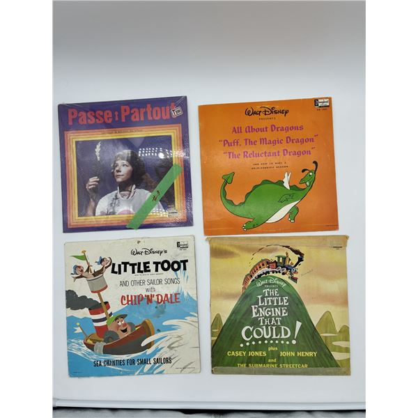 Children’s Vinyl Lot – Tubby the Tuba, Pinocchio & Story Classics