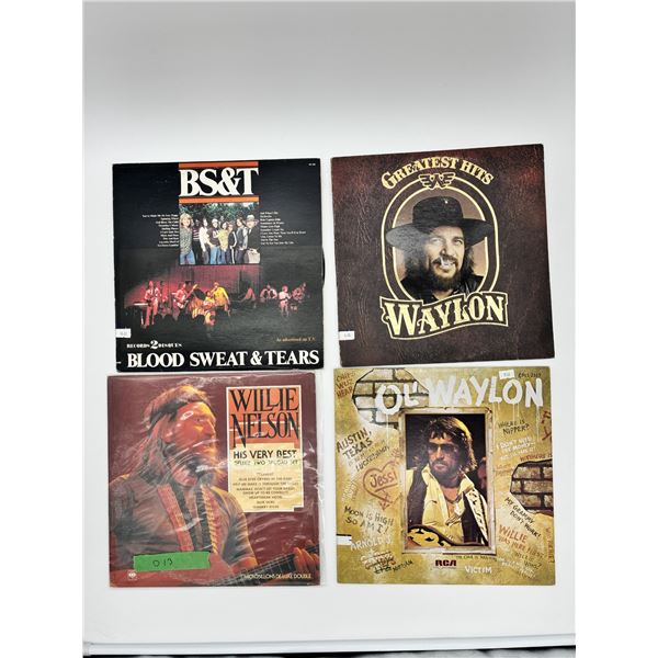 Country Vinyl Record Lot – Waylon Jennings & Classic Country