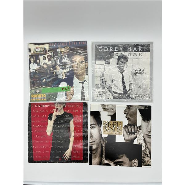 Rock Vinyl Record Lot – Mixed Artists Collection