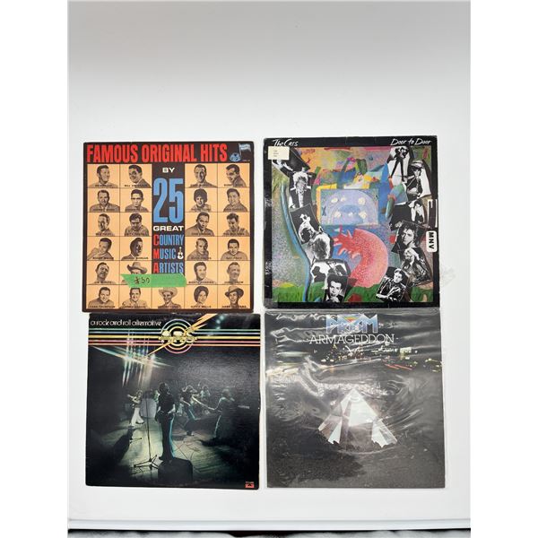 Rock Vinyl Lot – Mixed Albums Collection