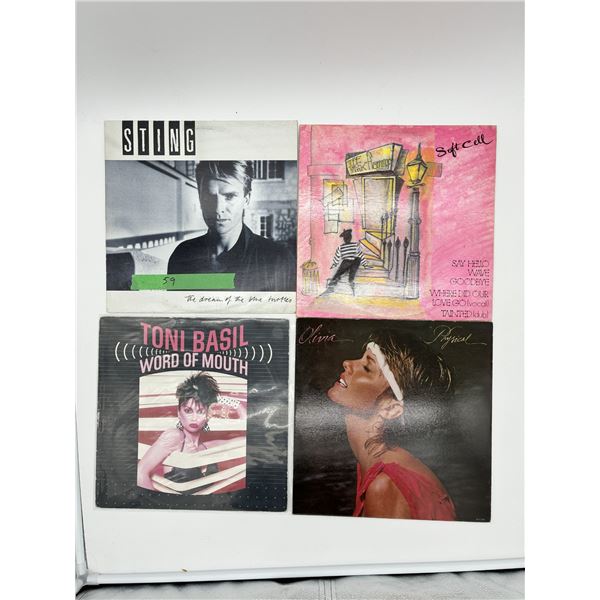 Vinyl Lot – 4 Records (Includes Sting)