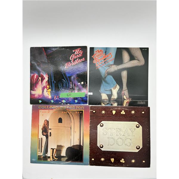 Rock Vinyl Lot – 4 Records (Mixed Artists)