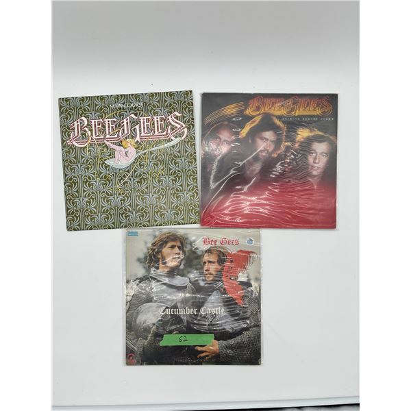 Bee Gees Vinyl Lot – 3 Disco Records