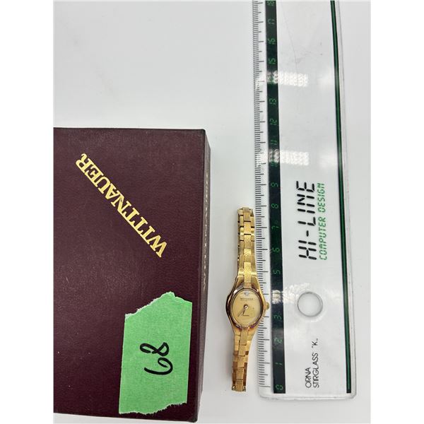 Wittnauer Women’s Vintage Watch with Diamond – Boxed