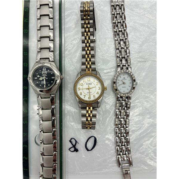 Women’s Watch Lot – 3 Pieces