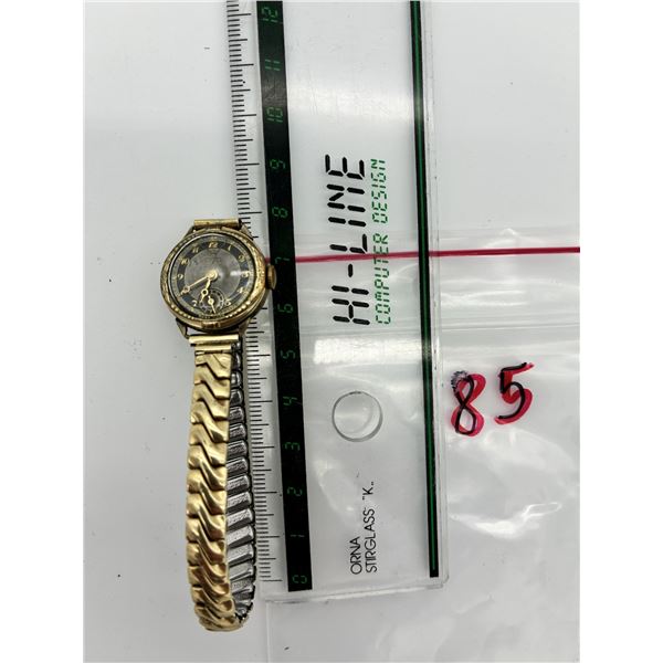 Olma Vintage Women’s Watch – Gold Tone