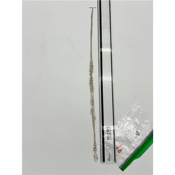 925 Silver Necklace Lot (3 Pieces)