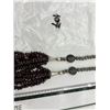 Image 2 : Garnet Bead Necklace