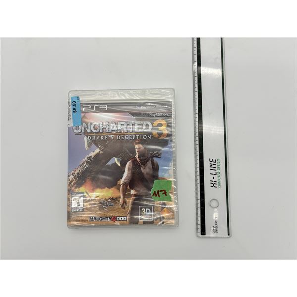 Uncharted 3 PS3 Video Game – New Sealed