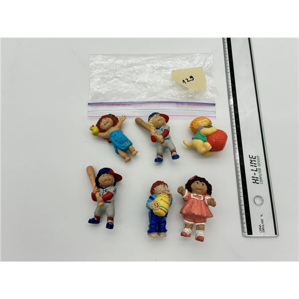 Cabbage Patch Kids Mini Figure Lot (6) – Vintage