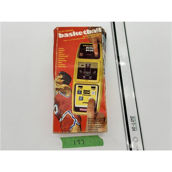 Coleco Head-to-Head Basketball Electronic Game – Boxed – Untested