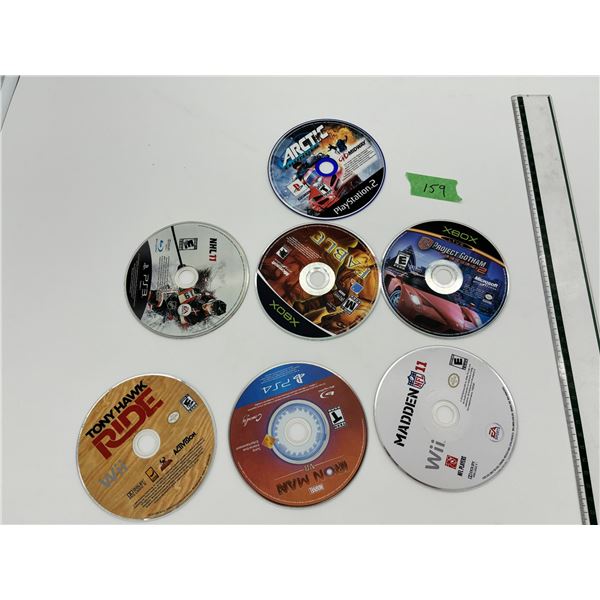 Mixed Video Game Disc Lot – Xbox, PlayStation & Nintendo