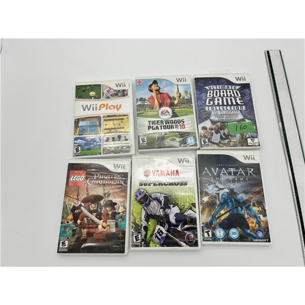 Nintendo Wii Game Lot (6)