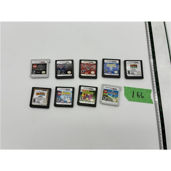 Nintendo DS / 3DS Cartridge Lot (9)