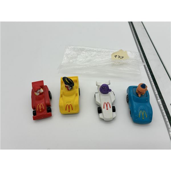 McDonald’s Toy Car Lot (4) – Vintage