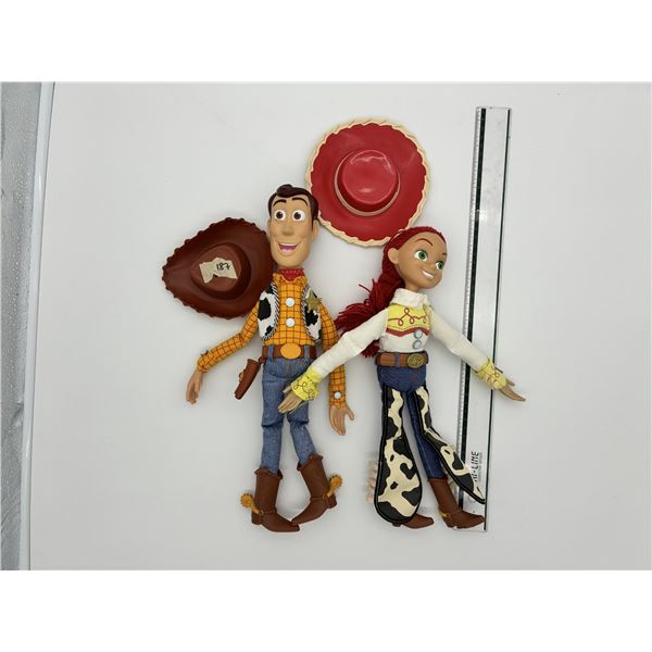 Toy Story Figure Lot (2) – Woody & Jessie
