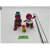 Image 1 : Barney & Friends Figure Lot (3) – 1990s