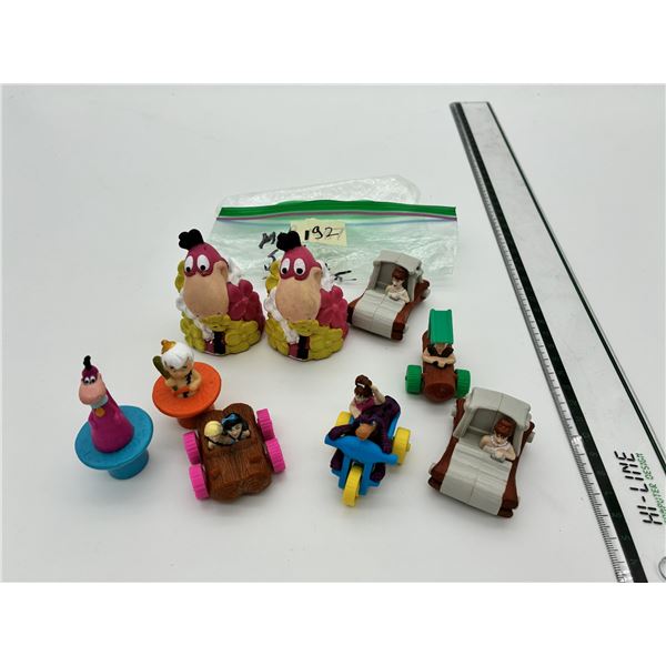 McDonald’s Flintstones Toy Lot (8)